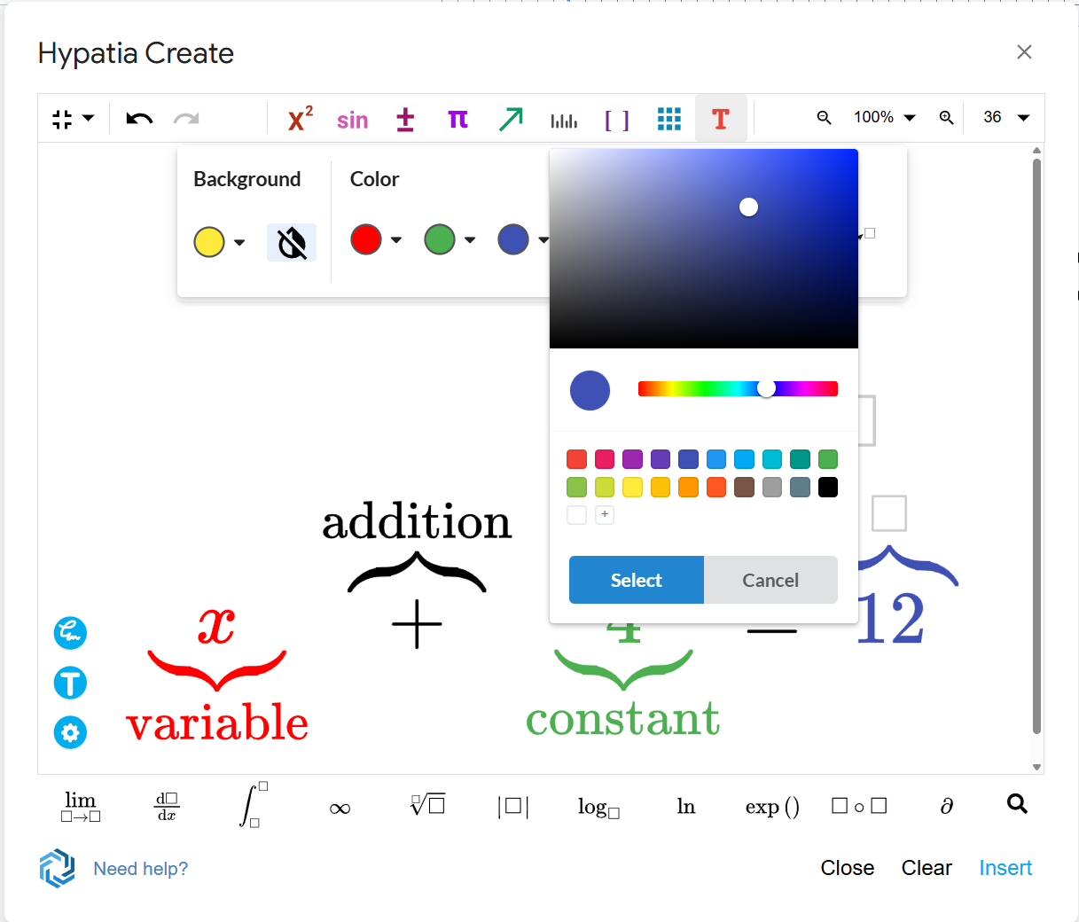 Color Math